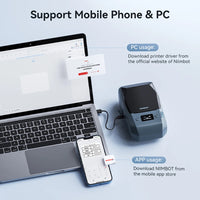 Niimbot M2 Thermal Transfer Label Printer 300 DPI High Definition Wireless 20-50 mm Print Width Label Maker Support Phone/PC