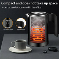 Houselin Electric Kettle 0.5L Stainless Steel Household Indoor Kettle Automatic Closing and Boiling Dry Protection 220V