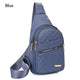 Multifunctional Travel Cross Body Chest Bag Small Sling Backpack Anti-theft Pouch Shoulder Bag