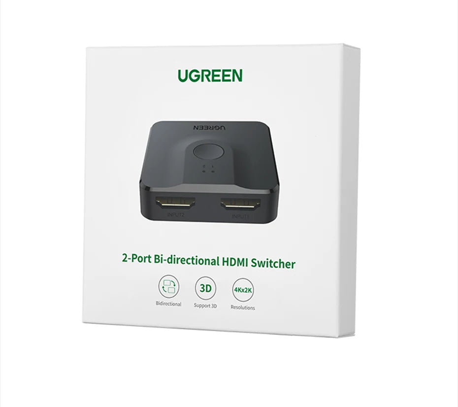 HDMI Switch 4K for Xiaomi Mi Box Bi-directional HDMI compatible Switcher