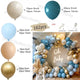 Macaron Dusty Blue Balloon Garland Arch Kit Happy Birthday Party Decoration Kids Boy Baby Shower Ballons Wedding Party Supplies