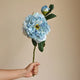 Peony Simulation Flowers, Home And Living Room Artificial Flower Decorations, Dining Table Dried Flower Bouquet Decoration