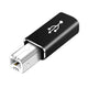NNBILI USB B Male to USB Type C Female Adapter for Scanner Printer Converter USB Transfer for Printer MIDI Controller Keyboard