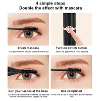 Portable Eyelash Curler USB Rechargeable Quick Heating Natural Curl Eyelash Curler for Quick Natural Curling Eye Lashes