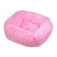 Rectangle Plush Dog Bed Winter Warm Mat Small Medium Big Pet Cat Dog Bed Kennel Puppy Sofacama Cat Cushion Pets Sofa Accessories