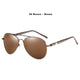 Luxury Pilot Polarized Sunglasses Men And Women Classic Metal Driving Fishing Sun Glasses For Man Brand Design Eyewear UV400