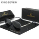 KINGSEVEN Men's Classic Sunglasses 2023 Polarized Brand Pilot Driving Male Sun Glasses Eyewear UV Blocking Protection Oculos