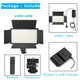 Nagnahz U800+ LED Video Light Photo Studio Lamp Bi-Color 2500K-8500k Dimmable with Tripod Stand Remote for Video Recording Para