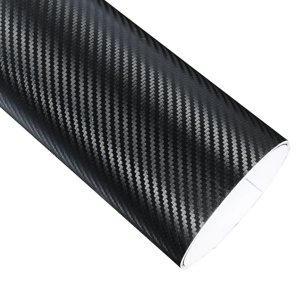 Glossy Carbon Fiber Wrap Vinyl Film 2D 3D 4D 5D 6D Car Sticker Auto Motorcycle Wrapping Covering Film Decorative Car Accessories