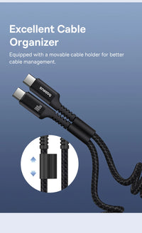 Baseus 100W Type C To Type C Cable Expandable