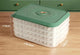 1pc Multilayer Dumpling Box Household Food Egg Frozen Box Wonton Fresh-Keeping Organizer Quick Freezing Refrigerator Storage Box