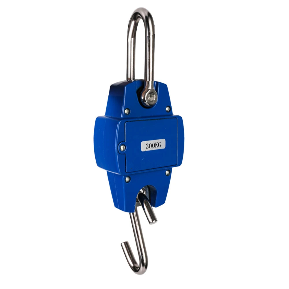 Portable Electronic Digital Crane Scale Weight 300 kg Stainless Steel Heavy Duty Hanging Hook Scales
