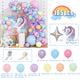 Rainbow Unicorn Balloons Garland Arch Kit Unicorn Birthday Party Decor Kids Wedding Birthday Supplies Baby Shower Latex Balloons