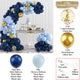 Metal Golden Blue Balloons Arch Set Birthday Wedding Decoration Party Supplies Graduation Holiday Celebration Baby Shower Globos