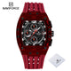 New NAVIFORCE Men's Quartz Multifunction Watches Fashion Sports Chronograph 5ATM Waterproof Silicone Band Casual Man Wrist Watch