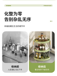 Kitchen Spice Rack Shelf Countertop Corner Multifunctional Seasoning Supplies Rack Saving Spice Rack Organizer with Hooks
