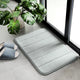 Memory Foam Embossed Velvet Carpet Bathroom Living Room Non-Slip Mat Cobblestone Floor Mat