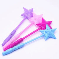 LED Luminous Magic Star Rod Light-up Wand Glow Stick Christmas New Year Party Prop Concert Glowing Stick Birthday Party Supplies
