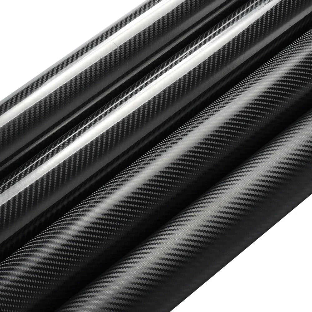 Glossy Carbon Fiber Wrap Vinyl Film 2D 3D 4D 5D 6D Car Sticker Auto Motorcycle Wrapping Covering Film Decorative Car Accessories
