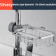Kitchen Sink Drain Rack Sponge Storage Basket Faucet Holder Space Aluminum Soap Drainer Shelf Organizer Bathroom Accessories