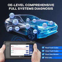 MUCAR VO6 All Cars Lifetime Free Full System 28 Resets Obd2 Diagnostic Tools ECU Coding Bi-directional Scan Obd 2 Auto Scanner