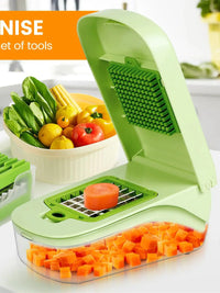 Multi-function vegetable cutter Vegetable cutting artifact Multi-functional grater Potato slicer Shredder Onion dicer