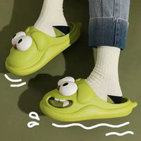 Cute Cartoon Dog Slippers,Creative Non Slip Couples Sandals for Birthday Gift,Lightweight Thick Beach Shoe for Indoor Outdoor