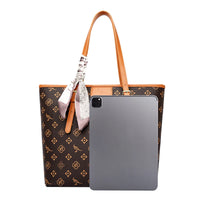 Women's Quality Soft Leather Shoulder Bag Luxury Print Designer Handbag Ladies Casual Tote Bag Messenger Commuting Sac A Main