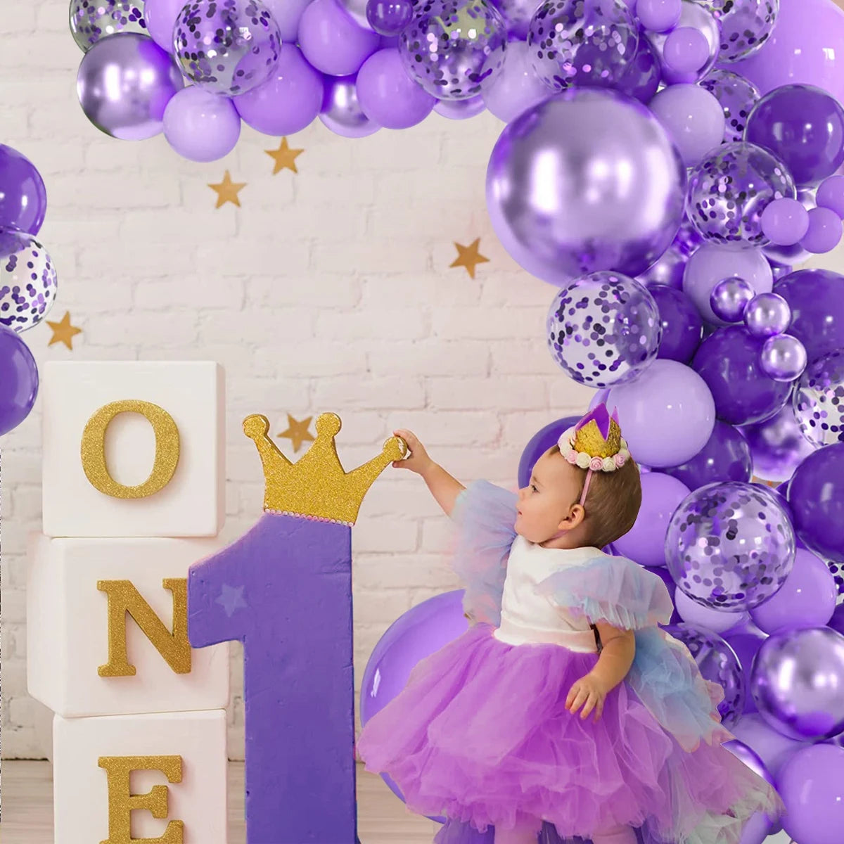 Purple Balloons Garland Arch Kit Latex Ballon Wedding Birthday Party Decoration Kids Adult Wedding Baby Shower Decor Ballons