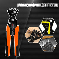 Multifunctional Special Wire Stripping Pliers for Electrician Cutting Wire Stripping Skin Pressing Wire Winding Scissors