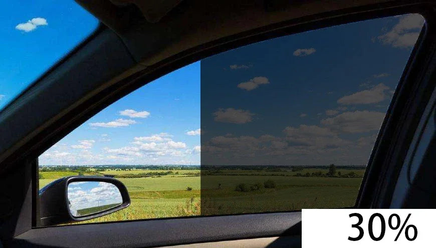 Multi-size Black Car Window Film Roll Car Auto Home Self Adhesive Glass Tint Privacy UV Protector Window Sticker Sun Shade Film
