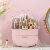 Large Capacity Makeup Organizer Drawer Cosmetic Storage Box for Skincare Beauty Essentials and Makeup Brush Holder