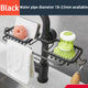 Kitchen Sink Drain Rack Sponge Storage Basket Faucet Holder Space Aluminum Soap Drainer Shelf Organizer Bathroom Accessories