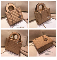 Handbag Women Brand Luxury Totes High Quality Fashion Classic Quilted Square Handle Bag Women Crossbody Shoulder Bags