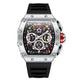 New Luxury Men Watch  ONOLA Fashion Fully Automatic Mechanical Watches Man Unique Design Waterproof Tape Watch Wristwatch