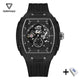 Mark Fairwhale 6003 Automatic Movement Mens Watch New Tonneau Light Case Luminous Waterproof Mechanical Watches for Men Gift BOX