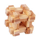 Wooden Kong Ming Lock Lu Ban Lock IQ Brain Teaser Educational Toy for Kids Children Montessori 3D Puzzles Game Unlock Toys Adult