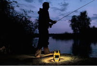 Portable Working Light COB High Bright Flashlight 3Lighting Modes Outdoor Waterproof Camping Fishing Multifunctional Tool Torch
