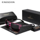KINGSEVEN Rectangle Retro Polarized Sunglasses Women Men Cycling UV400 Glasses Anti-glare Outdoor Sports Causal Fishing Eyewear