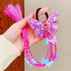 New Girls Colorful Wigs Ponytail Headbands Rubber Bands Beauty Hair Bands Headwear Kids Hair Accessories Head Band Hair Ornament