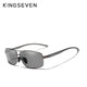 KINGSEVEN Brand Designer Men Polarized UV400 Sunglasses Vintage Retro Rectangle Classical Glasses Anti-glare Driving Eyewear