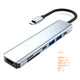 Rankman USB C Hub to 4K HDMI-Compatible USB 3.0 2.0 Type C PD Charging Dock for MacBook iPad Samsung S20 Dex TV Laptop Mouse