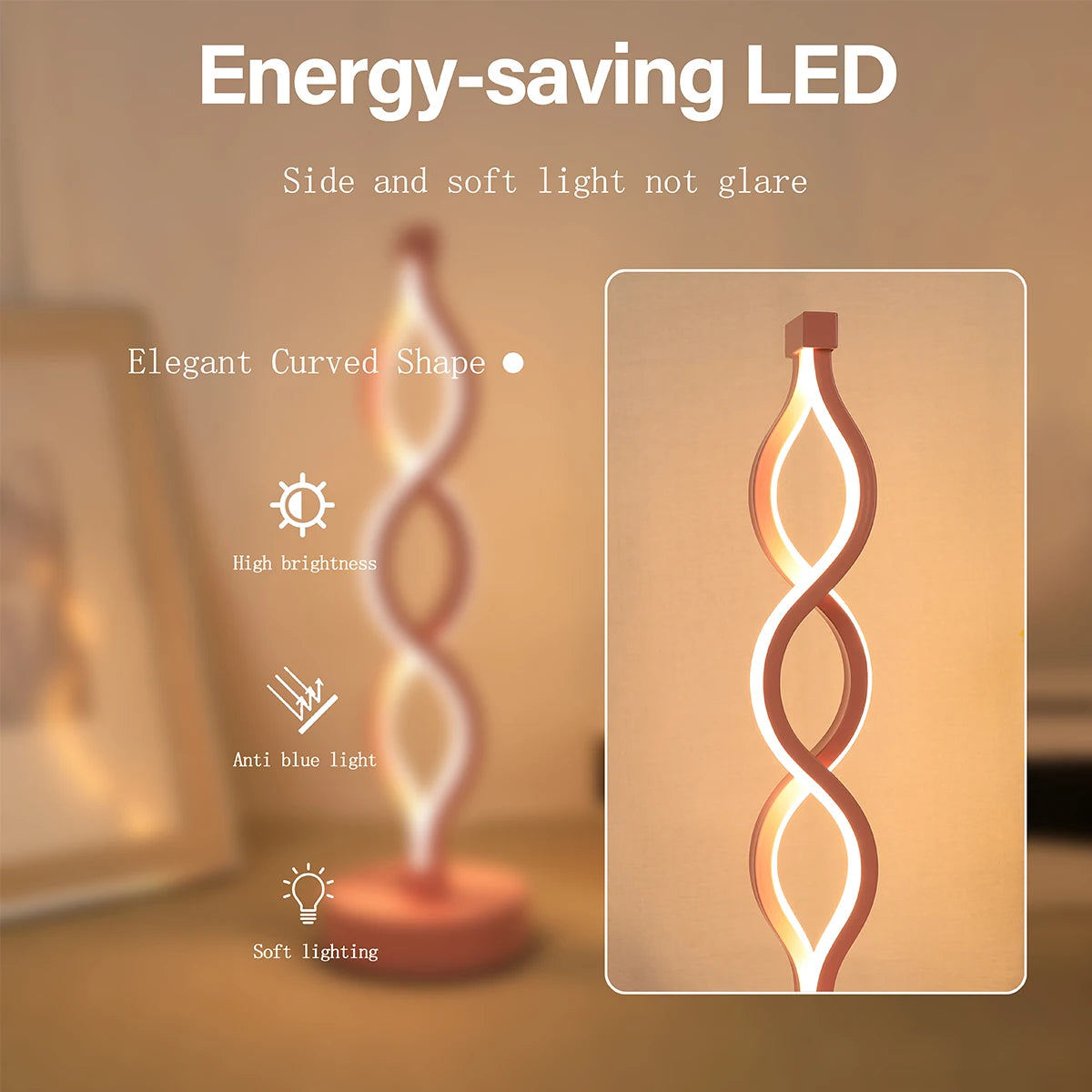 Creative seaweed table lamp LED decorative lighting table lamp