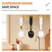 Portable Weight Scale LCD Digital Spoon Electronic Kitchen Scale 500g 0.1g Measuring Mini Kitchen Tool for Milk Coffee