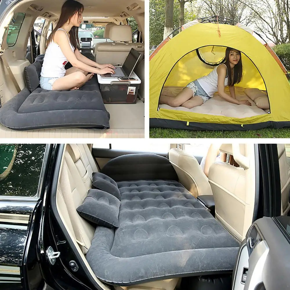 Multi-functional Auto Inflatable Air Mattress 175x130cm Car Universal SUV Air Mattress Car Travel Bed Adult Sleeping Mattress