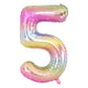 Large Standing Unicorn Foil Balloons for Kids Girls Unicorn Birthday Party Decoration Elephant Animal Balloon Baby Shower Favors
