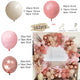 Macaron Pink Balloon Garland Arch Kit Kids Happy Birthday Metal Rose Gold Confetti Balloons Wedding Party Baby Shower Decoration