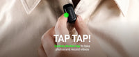 MAONO T1mini Wireless Lapel Microphone for Phone-Noise Cancellation Auto Clipping Function App Setting Audio Video Recording Mic