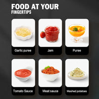 Home Portable Handheld Cooking Stick 1000W 5 in 1 Multi-function Blender Food Processor Small Baby Food Machine Meat Grinder