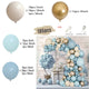 Macaron Dusty Blue Balloon Garland Arch Kit Happy Birthday Party Decoration Kids Boy Baby Shower Ballons Wedding Party Supplies
